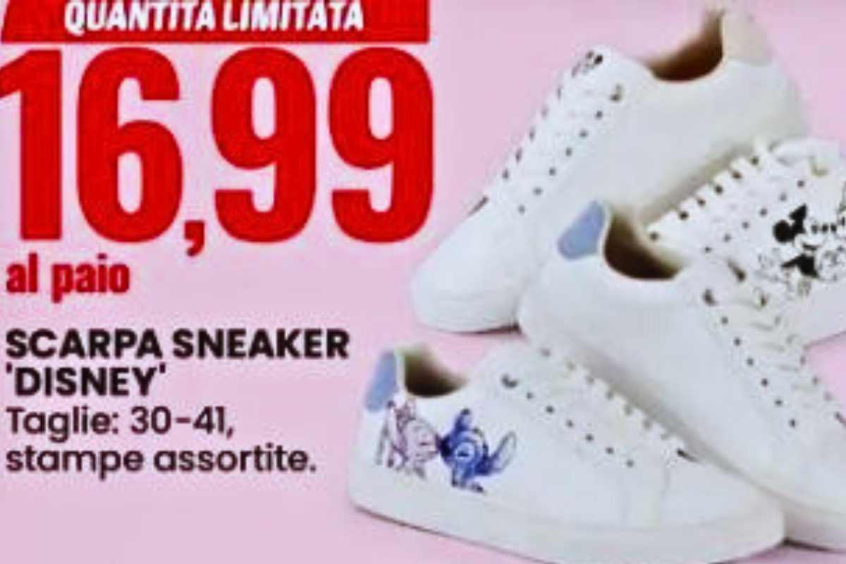 sneakers disney in offerta